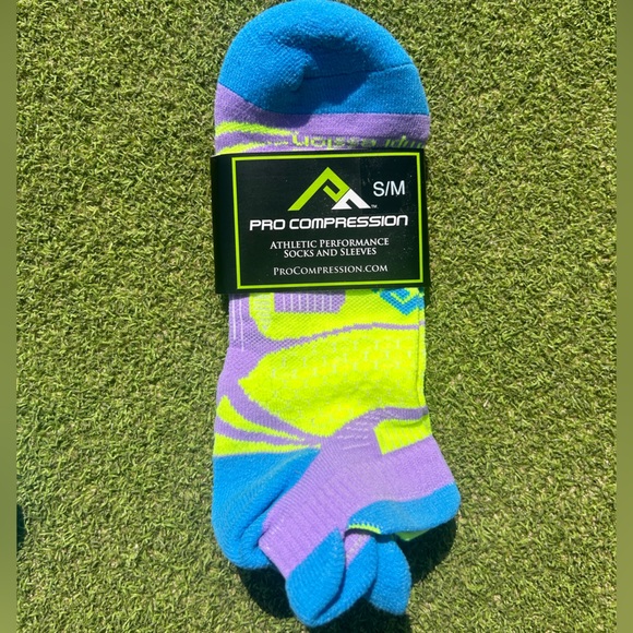 NWT Procompression PC Runner ankle socks, size S/M (3 pairs total) - Picture 2 of 3